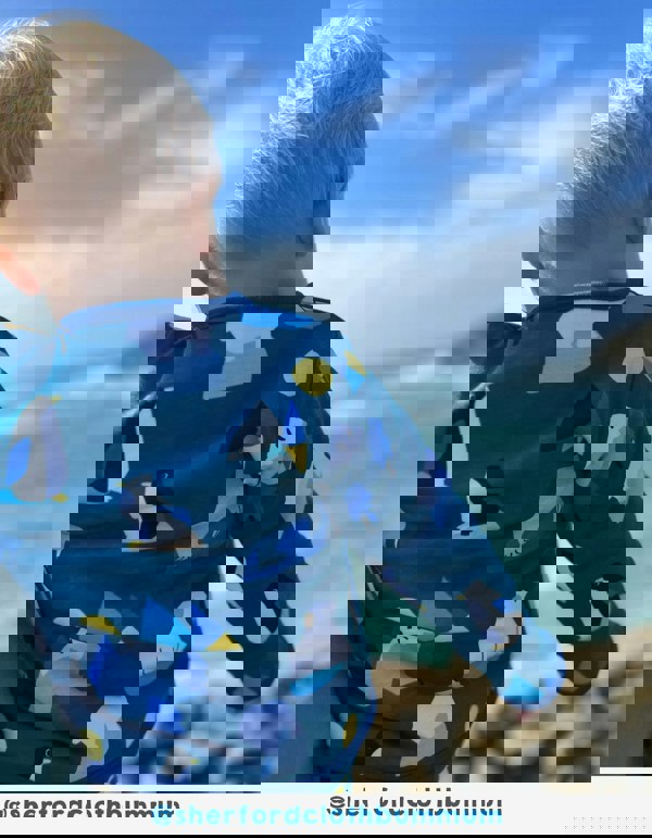 Organic Arctic Print Reversible Jacket - Toby Tiger UK Retail