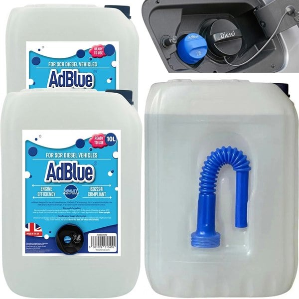 1 x 5 Litre AdBlue Makes & Models Complete With Easy To Pour Spout Ideal For All Vehicles