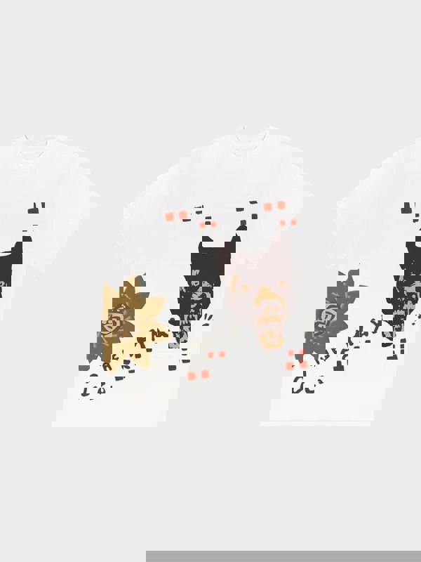 Cactus Jack by Travis Scott Wolf Tee White - Supplied FashionCactus Jack