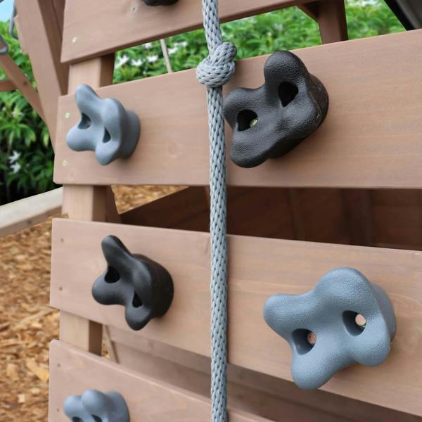 Driftwood Cove Wooden Climbing Frame Active Kids 8