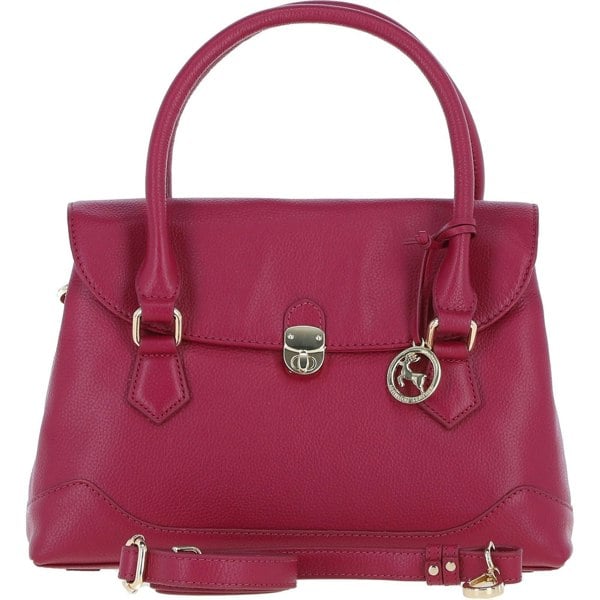 Premium Leather Shoulder Bag with Detachable Crossbody Strap: y-56