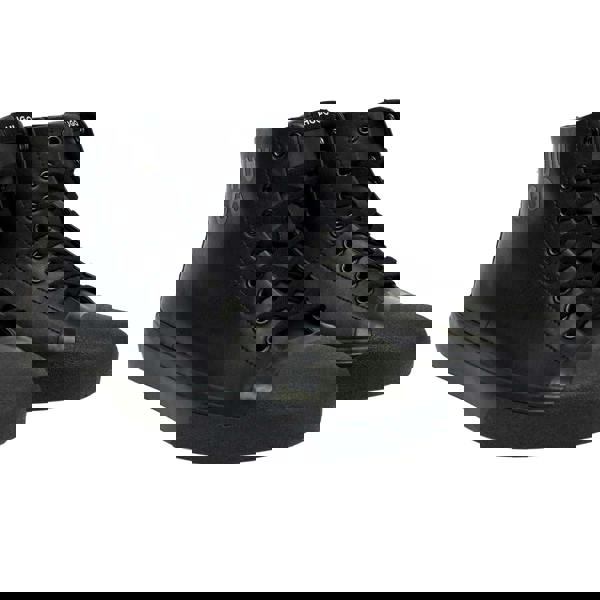 Hugo Mens Dyer Leather High Top Trainers - Black