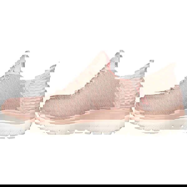 Skechers Summits Dazzling Haze Textile Women's Rose Trainers