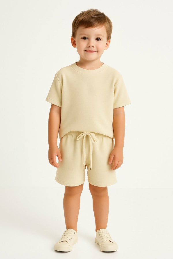 BALOU Waffle Pattern Two Piece