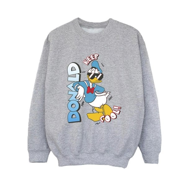 Disney Boys Donald Duck Cool Sweatshirt - Sports Grey