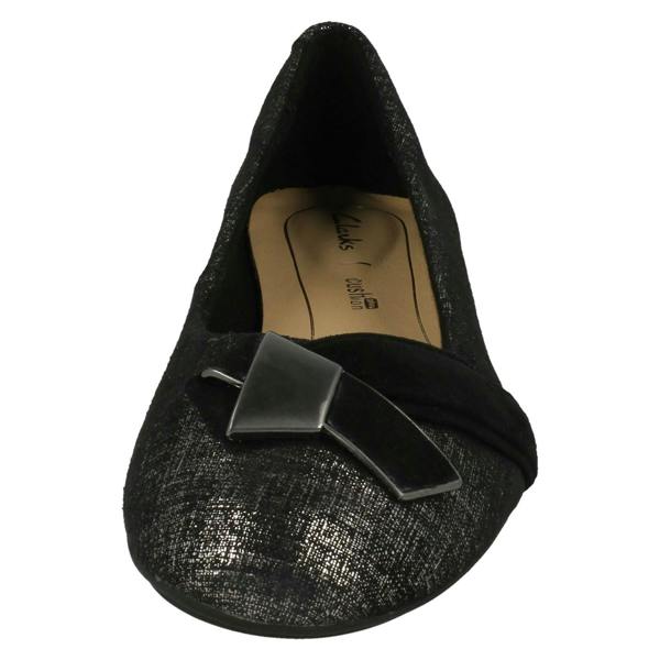 Clarks Ladies Clarks Stylish Cross Detailed Shoes Rosabella Moon