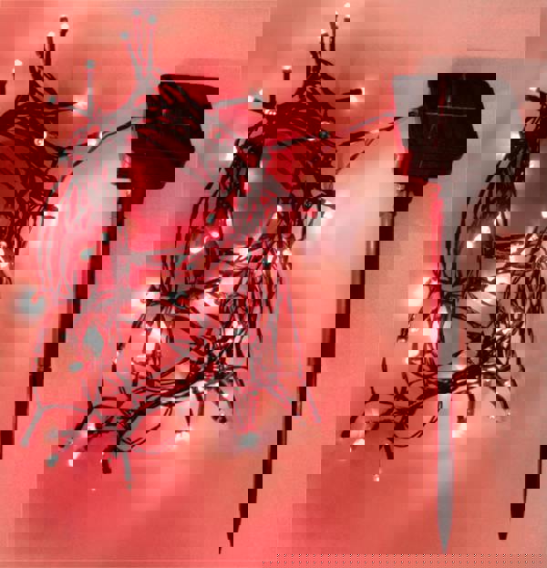 Eagle 200Led Solar String Light Red