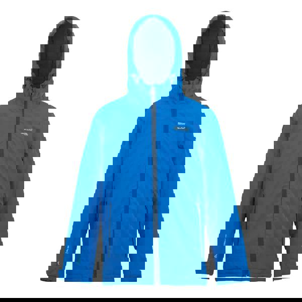 Regatta Childrens/Kids Frelton Waterproof Jacket - Snorkel Blue/Moonlight Denim - 