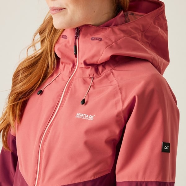 Regatta Women's Wentwood IX 3 in 1 Waterproof Jacket - Mineral Red / Rumba Red