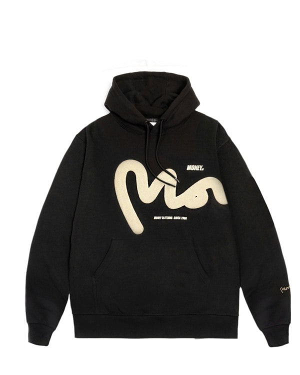 Money Chenille Big Sig Hood Black