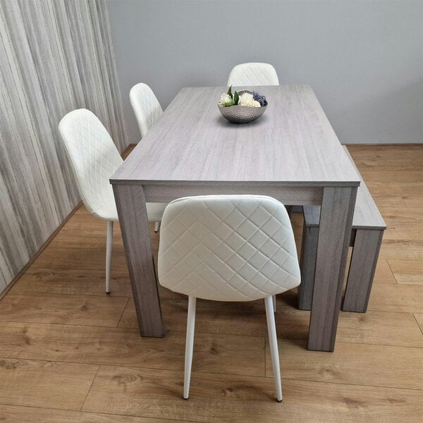 Kosy Koala Dining Table Set with 4 Chairs Dining Room, Kitchen table set of 4, and Bench