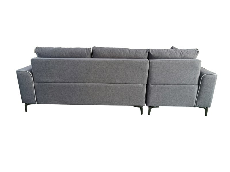 DS Living The Milano Edge 3 Seater Left Hand Corner Sofa in Grey or Beige