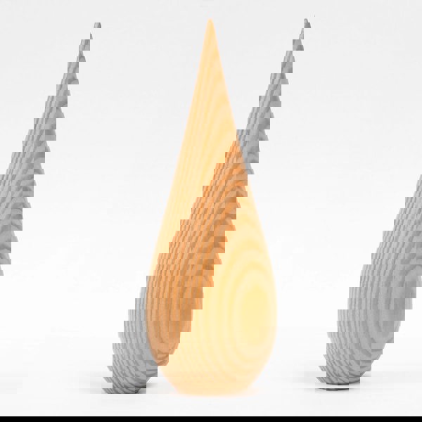 The Arboretum Handmade Wooden Drop Ornament