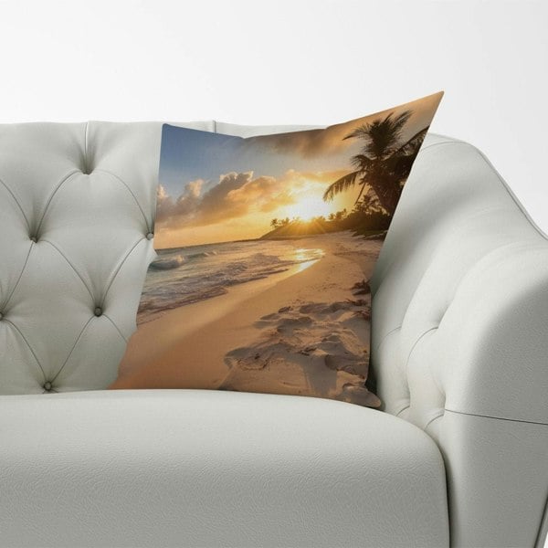 Warren Reed Sunrise In Paradise Cushions