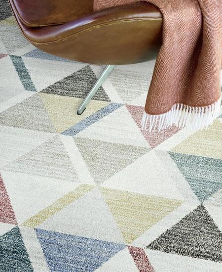 Liberty Rug - Multi Triangle