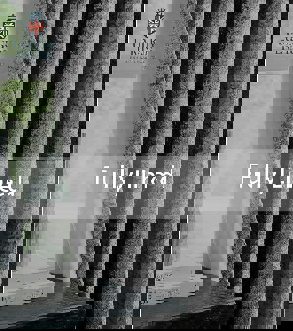 Luxury Living Luxury Crushed Velvet Fully Lined Ring Top Curtains