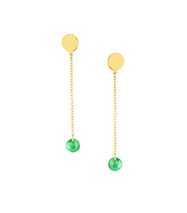 Hafeez Jewellery Tabia Emerald Earrings