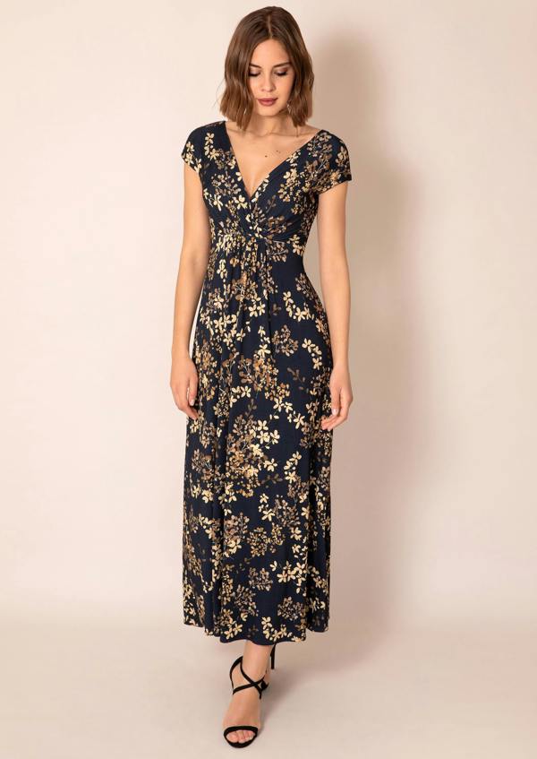 Alie Street London Sophia Maxi Dress (Golden Blossom)