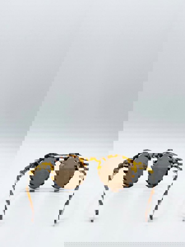 SVNX Brown Flip Lens Sunglasses