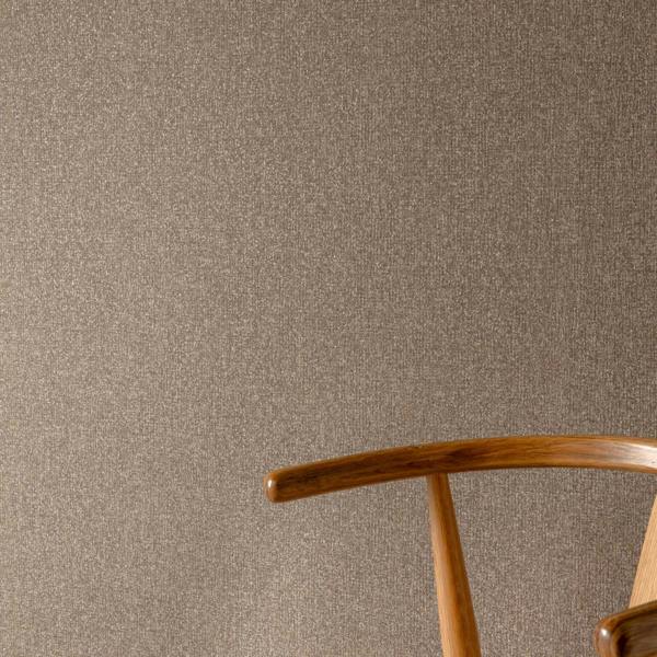 Grandeco Boutique Monroy Semi Plain Effect Luxury Weight Embossed Wallpaper, Chocolate
