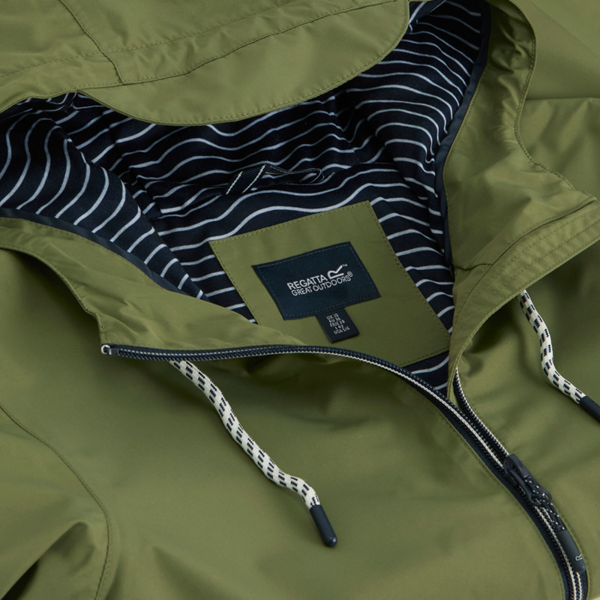 Regatta Womens Bayletta Grid Distress Waterproof Jacket - Four Leaf Clover