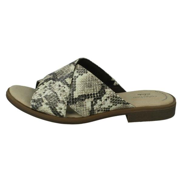 Clarks Ladies Clarks Slip On Summer Sandals Declan Ivy