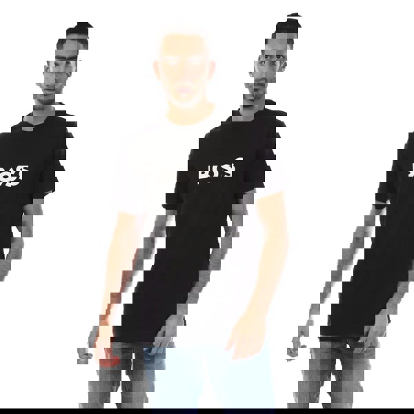 Boss Mens Logo T-Shirt - Black