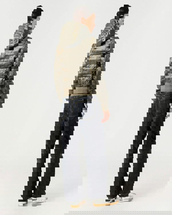 Parajumpers Mariah Womens Hooded Down Bomber - Olive Grey 103