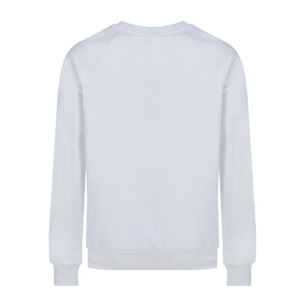Balmain Logo Printed Sweatshirt   in  White