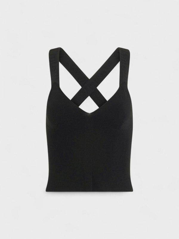 Off - White Logo Band Tank Top Black - Supplied FashionOff White