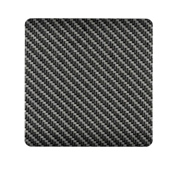 Trendi Switch Single Blanking Plate in Carbon Fibre