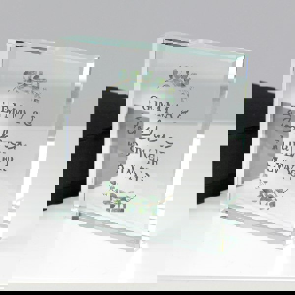 Personalised Memento Company Personalised Botanical Crystal Token