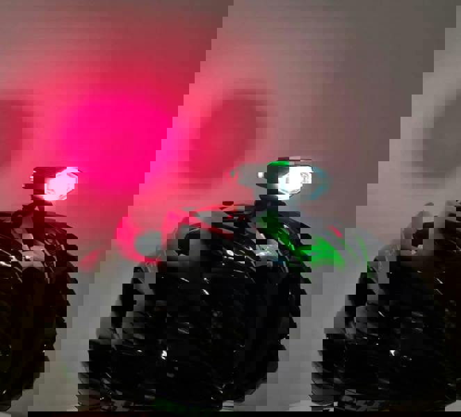 Awe 180 Lumens 2 x LED's USB Rechargeable Bike Helmet Light 360º Visibility