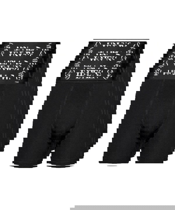Henleys McBlacken Boxers 5pk Black