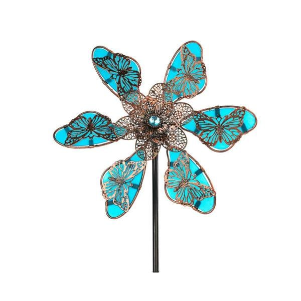 Leaper Glow-in-the-Dark Colorful Butterfly Windmill