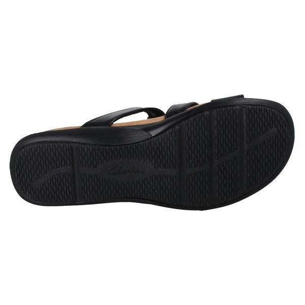 Clarks Ladies Clarks Triple Strap Summer Sandals Kitly Pearl