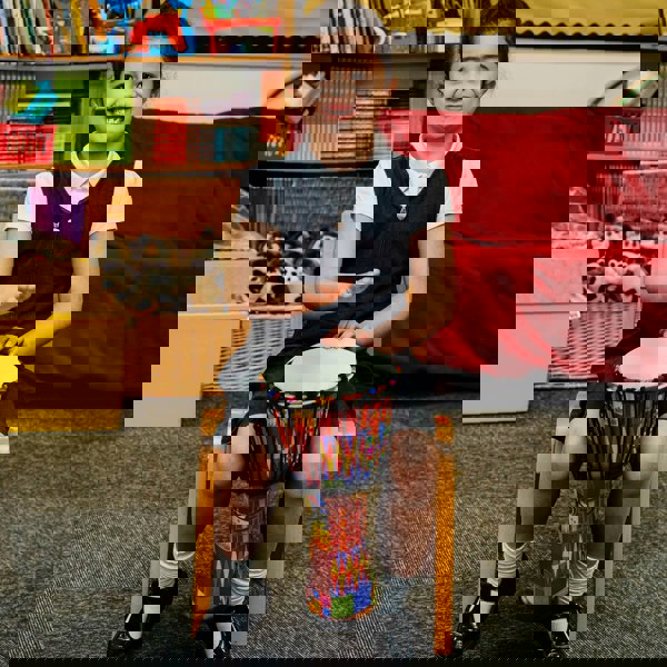 A-Star 8 inch Rope Tuned Lightweight Djembe Drum