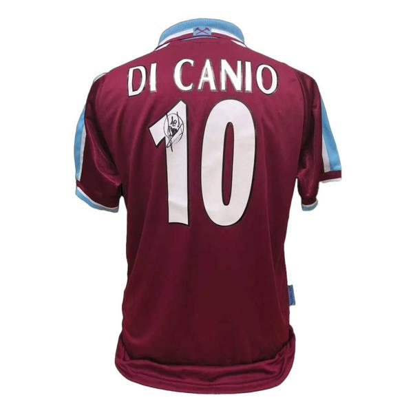 Unbranded Paolo Di Canio signed West Ham United shirt — Unframed