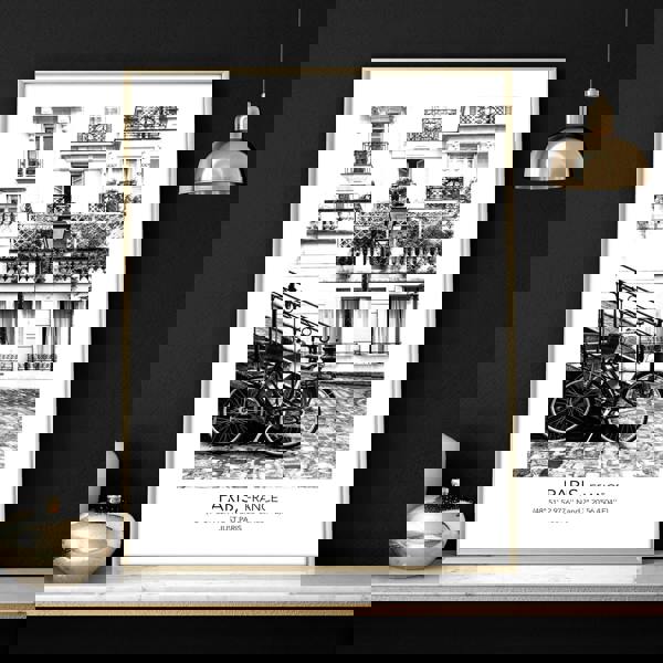 Posters for living room | set of 3 Paris wall art prints