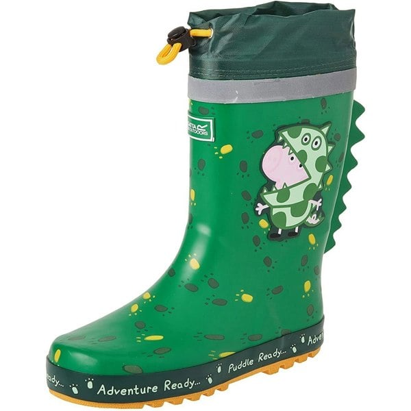 Regatta Childrens/Kids Puddle Peppa Pig Wellington Boots - Green