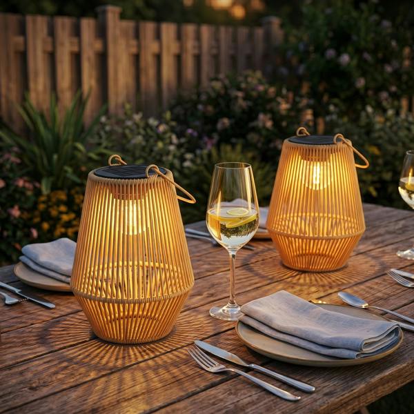 Rattan Lamp