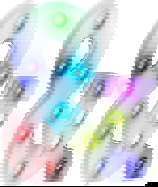 St Helens Battery Operated RGB Letter   With Remote Control Letter &