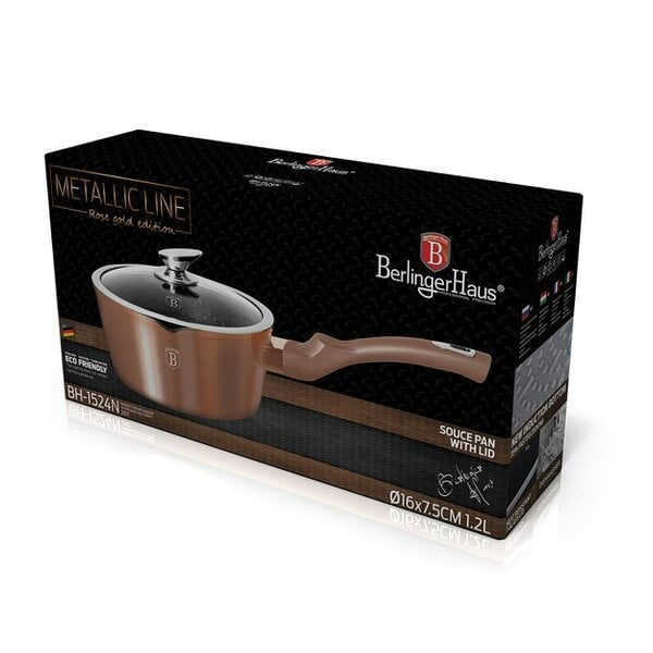 Berlinger Haus Rose Gold Sauce Pan with a Lid Berlinger Haus