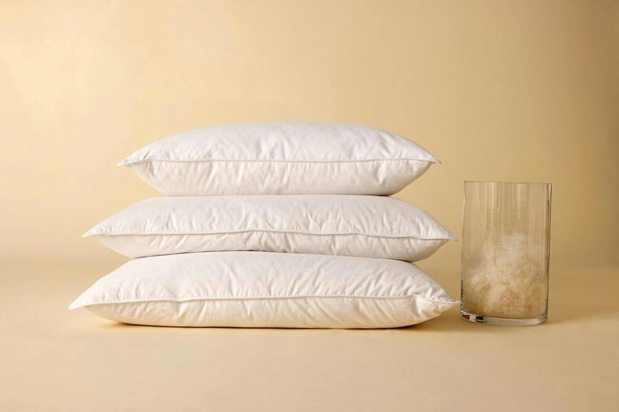 Surrey Down Duck Feather and Down Soft Pillow - Down & Cotton