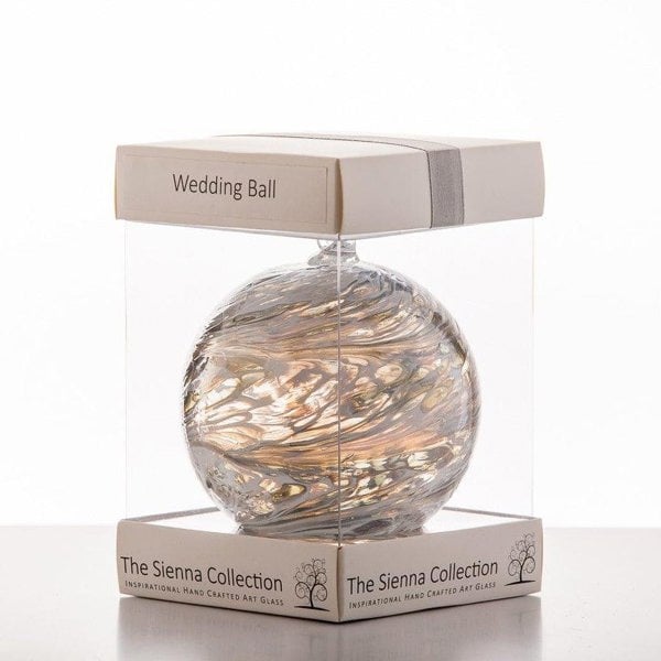 Wedding Gift Friendship Ball - Pastel Silver