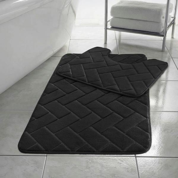 Memory Foam Blocks Bath Mats