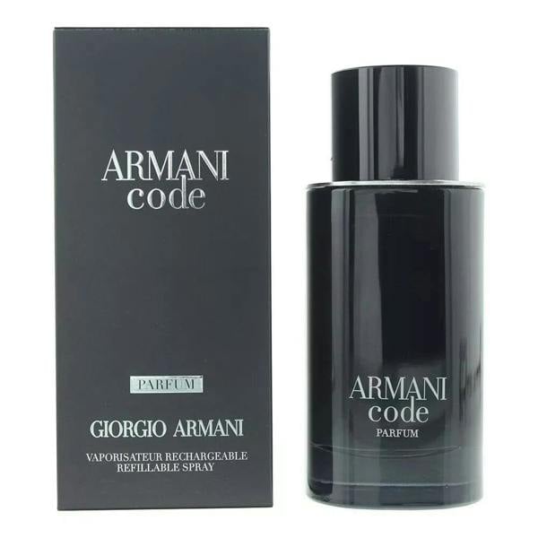 Giorgio Armani Armani Code 75ml Parfum Rechargeable Refillable For Him