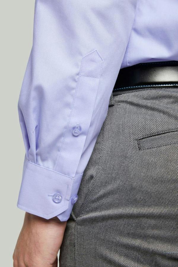 Fresh Blue Long Sleeve Non-Iron Shirt