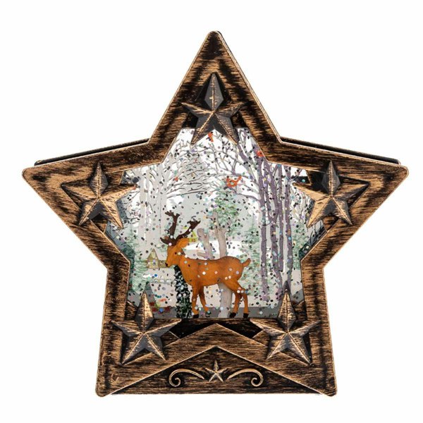 Leaper Christmas Crystal Light Tabletop Ornament