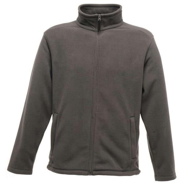 Regatta Professional Mens Plain Micro Fleece Full Zip Jacket (Layer Lite) - Seal Grey - 